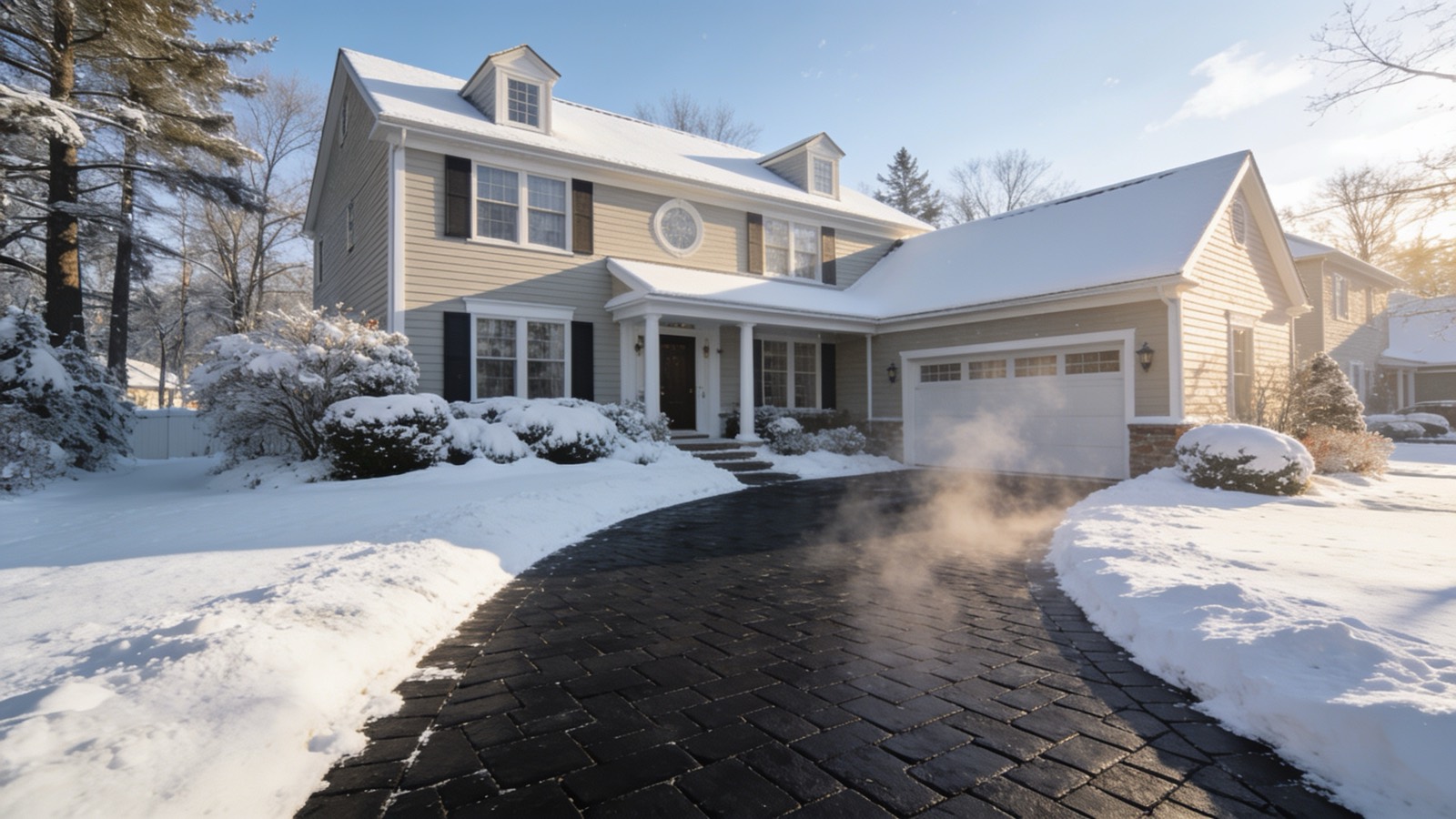 Heated Driveways & Snow Melt
